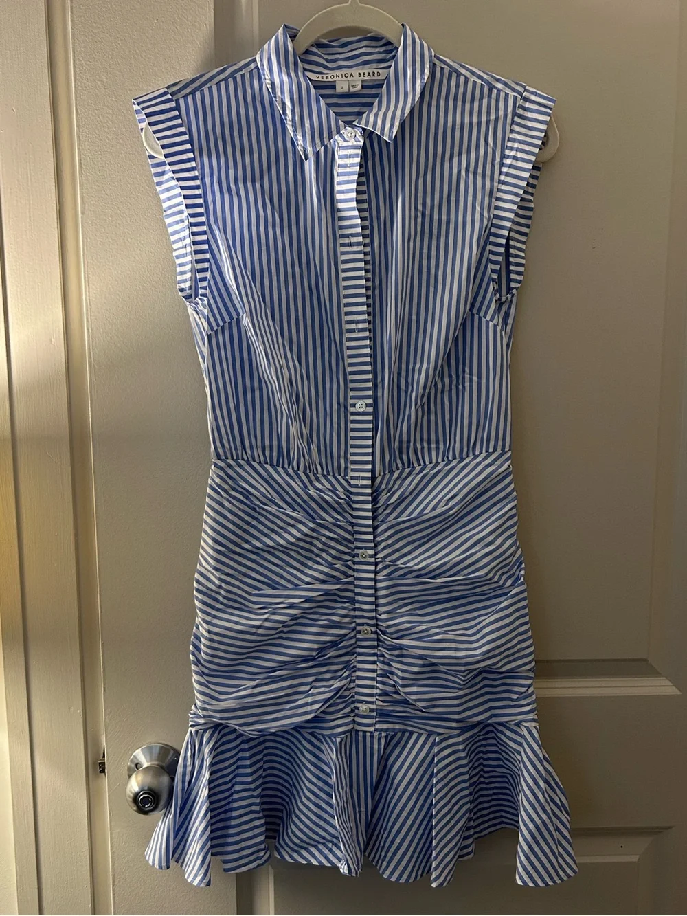 Veronica Beard Striped Dress - Picture 1 of 3